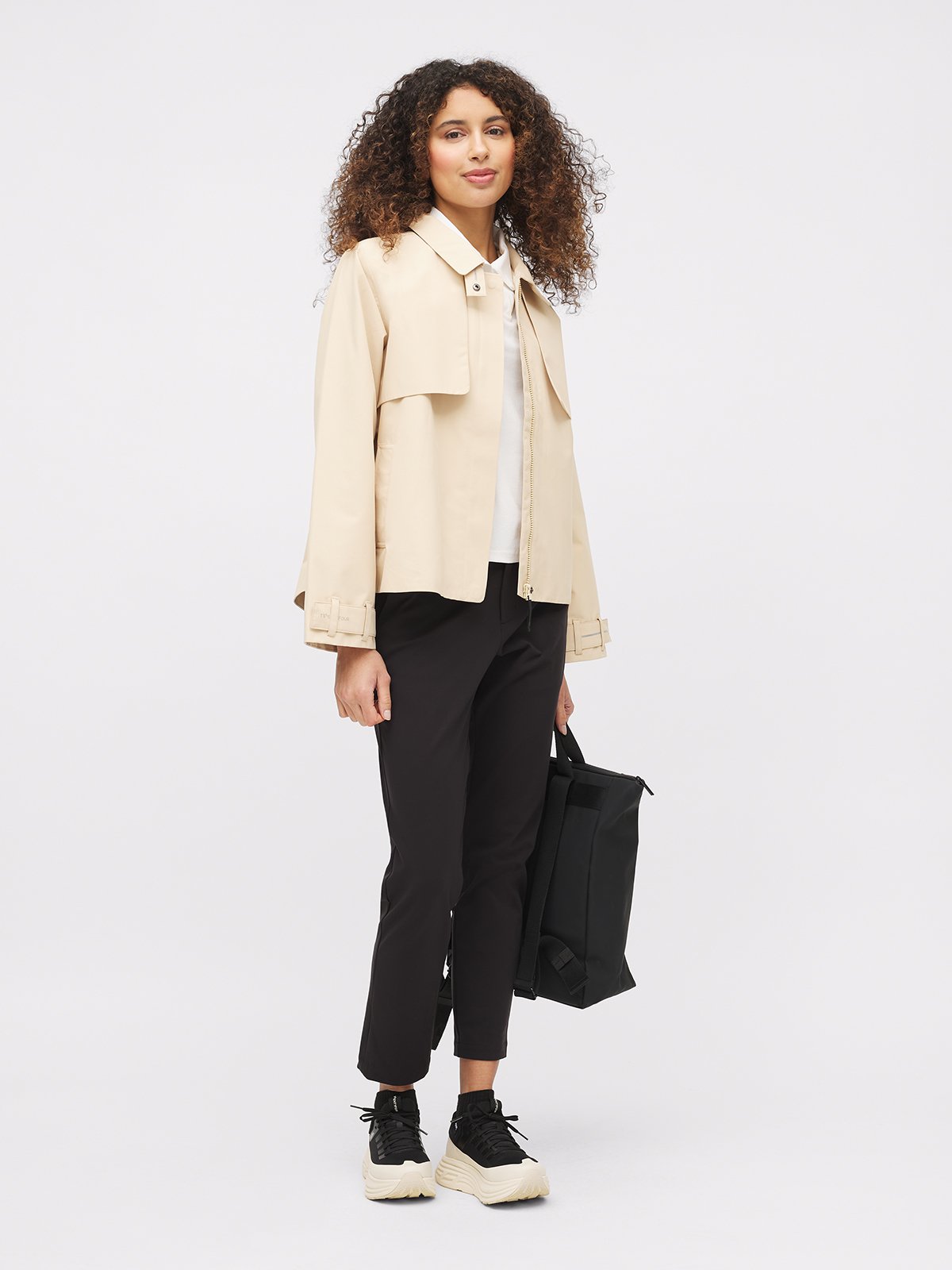 Twentyfour Mode Trench Jakke D Sand