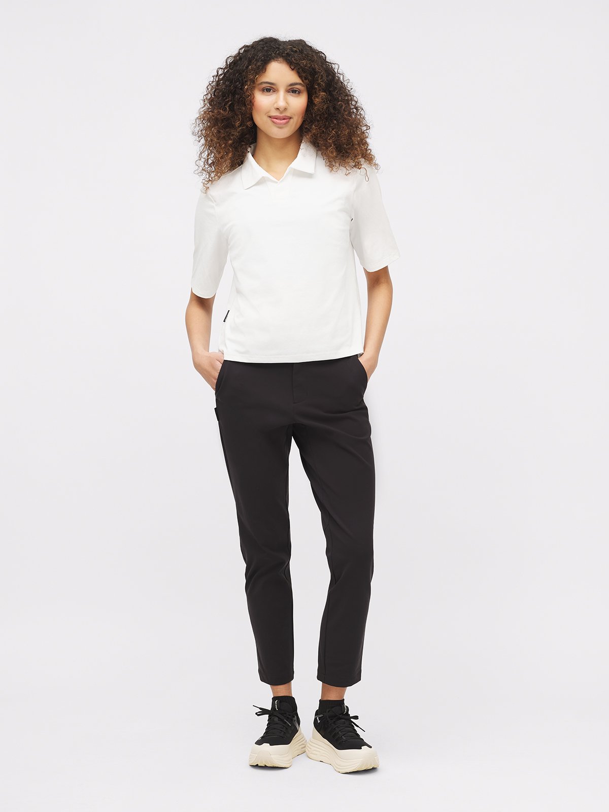 Twentyfour Mode Flex Pique D Hvit