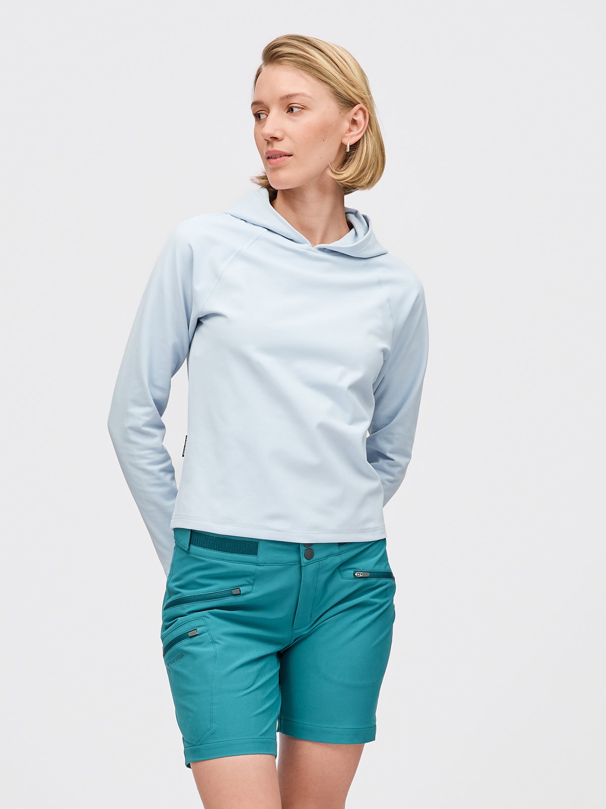 Twentyfour Venture Light Hoodie D Frostblå