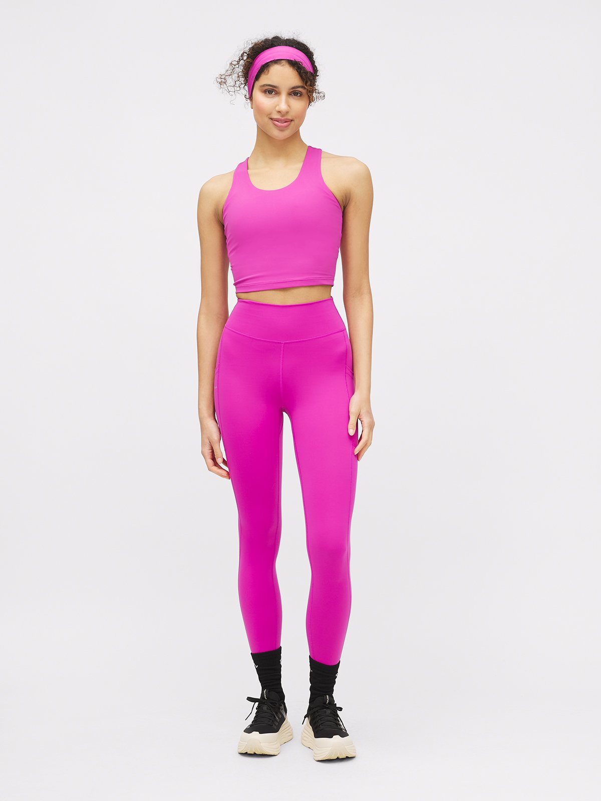 Twentyfour Nina Crop Tanktop D Fuksia