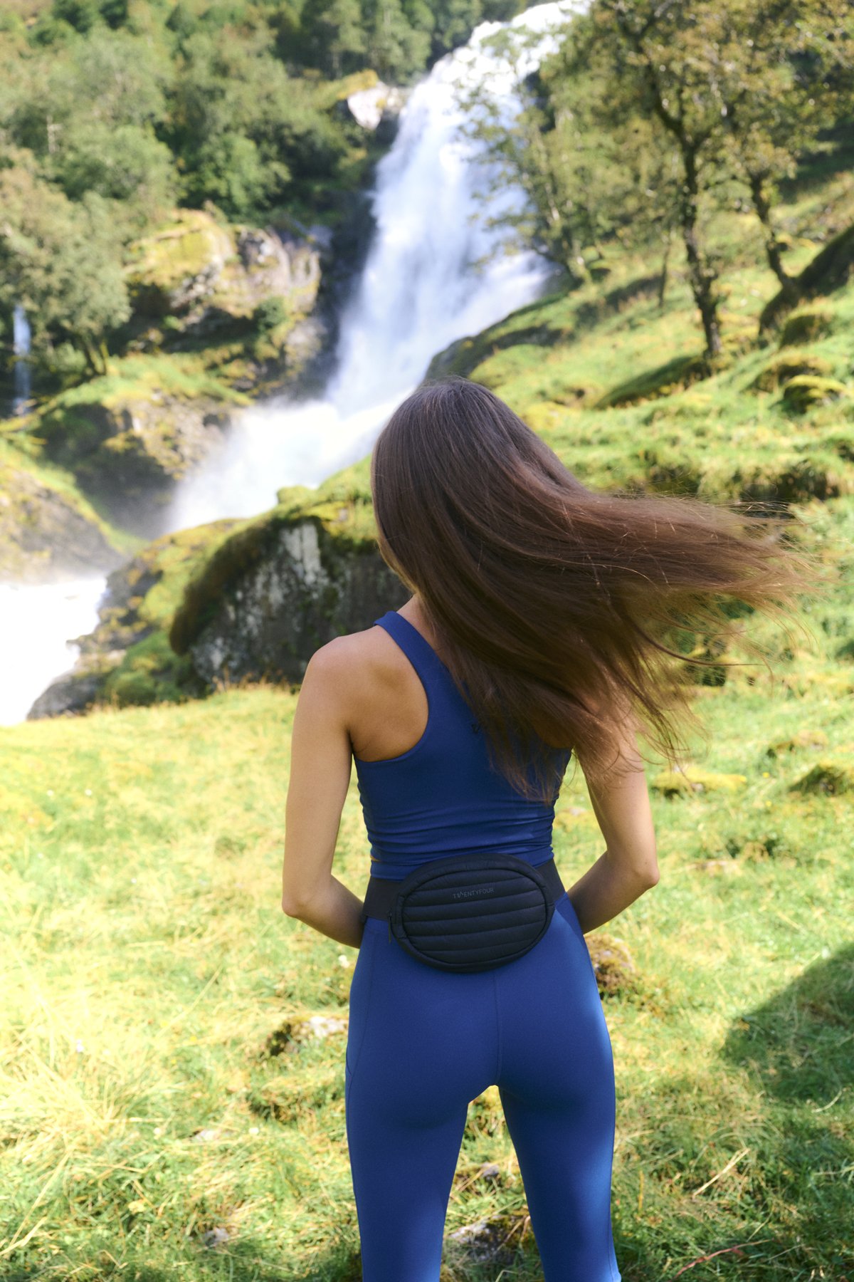 Twentyfour Nina Crop Tanktop D Mørk Blå