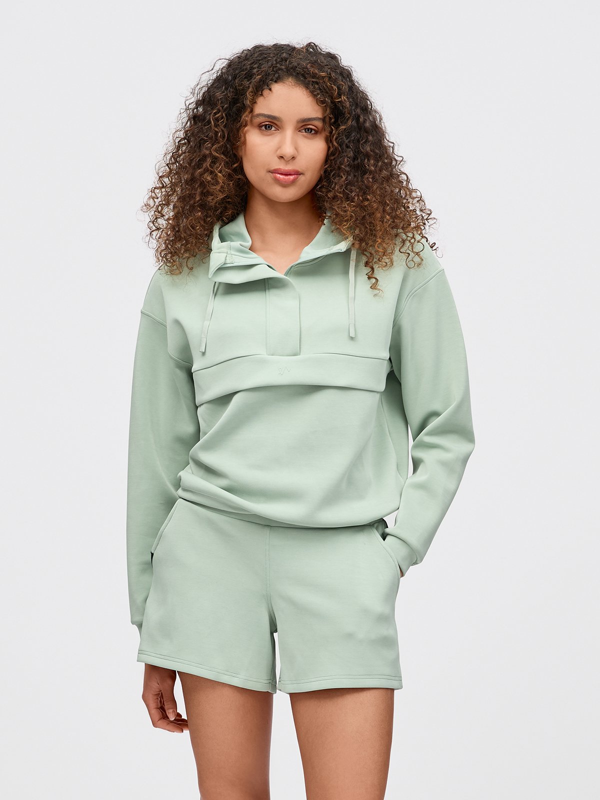 Twentyfour Venture Soft Hoodie D Grågrønn