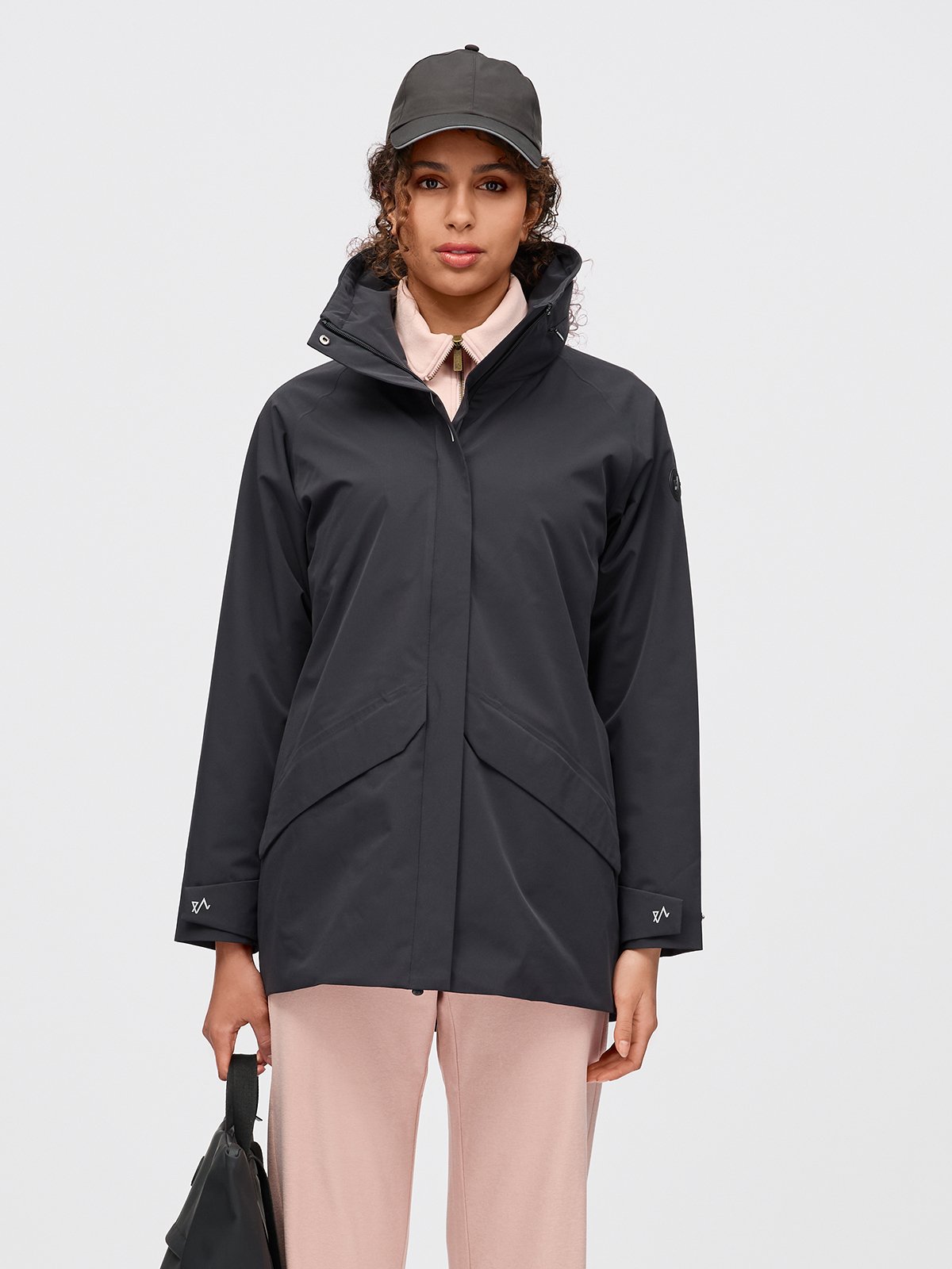 Twentyfour Mode 2L Skalljakke D Sort