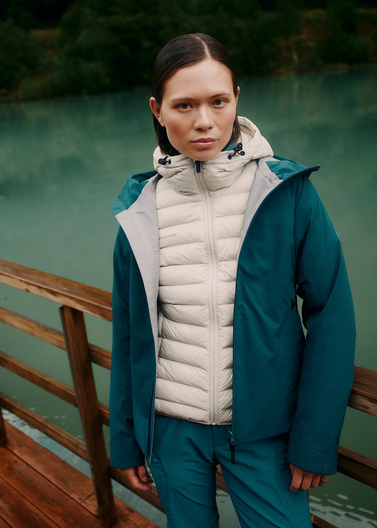 Twentyfour Venture CloMax Lt Jakke D Varm Grå