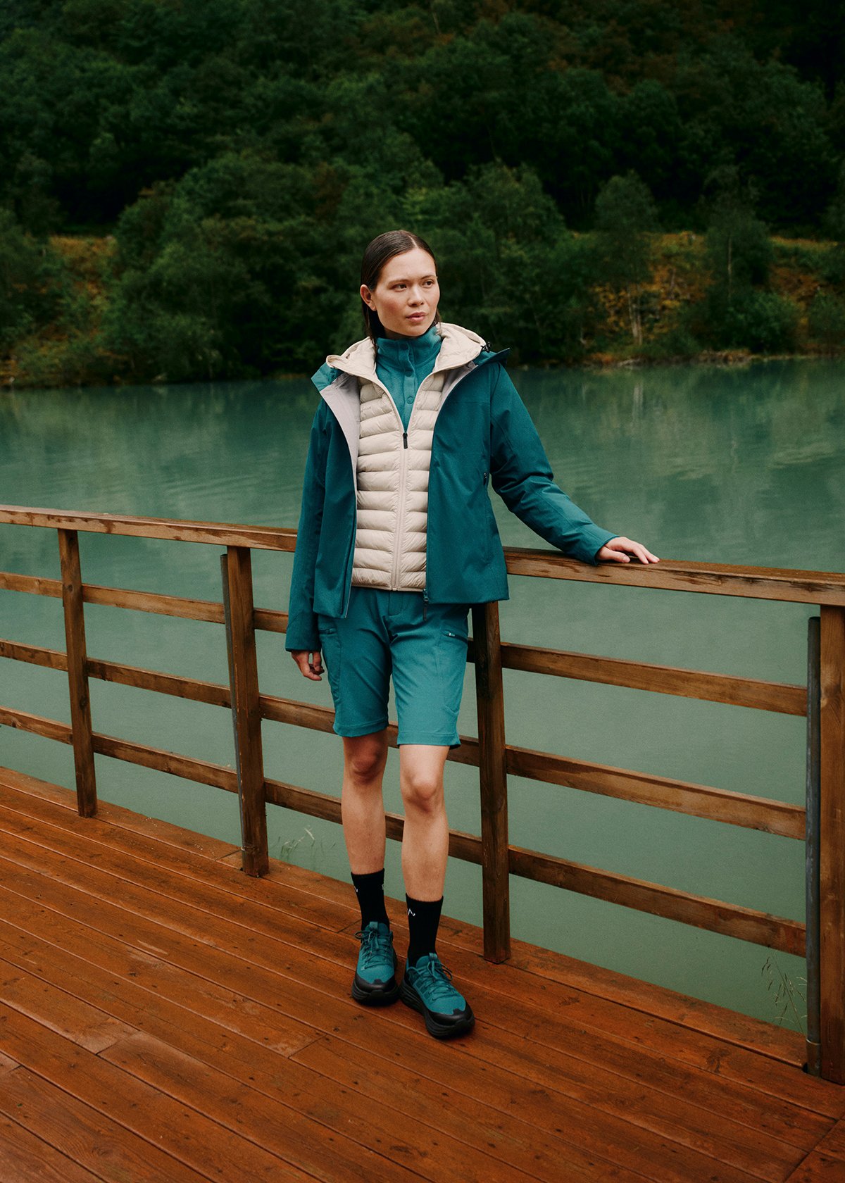 Twentyfour Venture CloMax Lt Jakke D Varm Grå