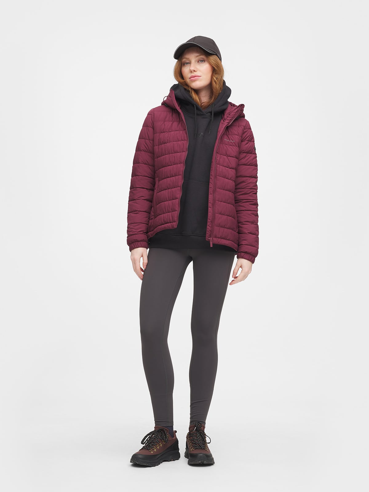 Twentyfour Mode CloMax Light Jkt D M Burgunder