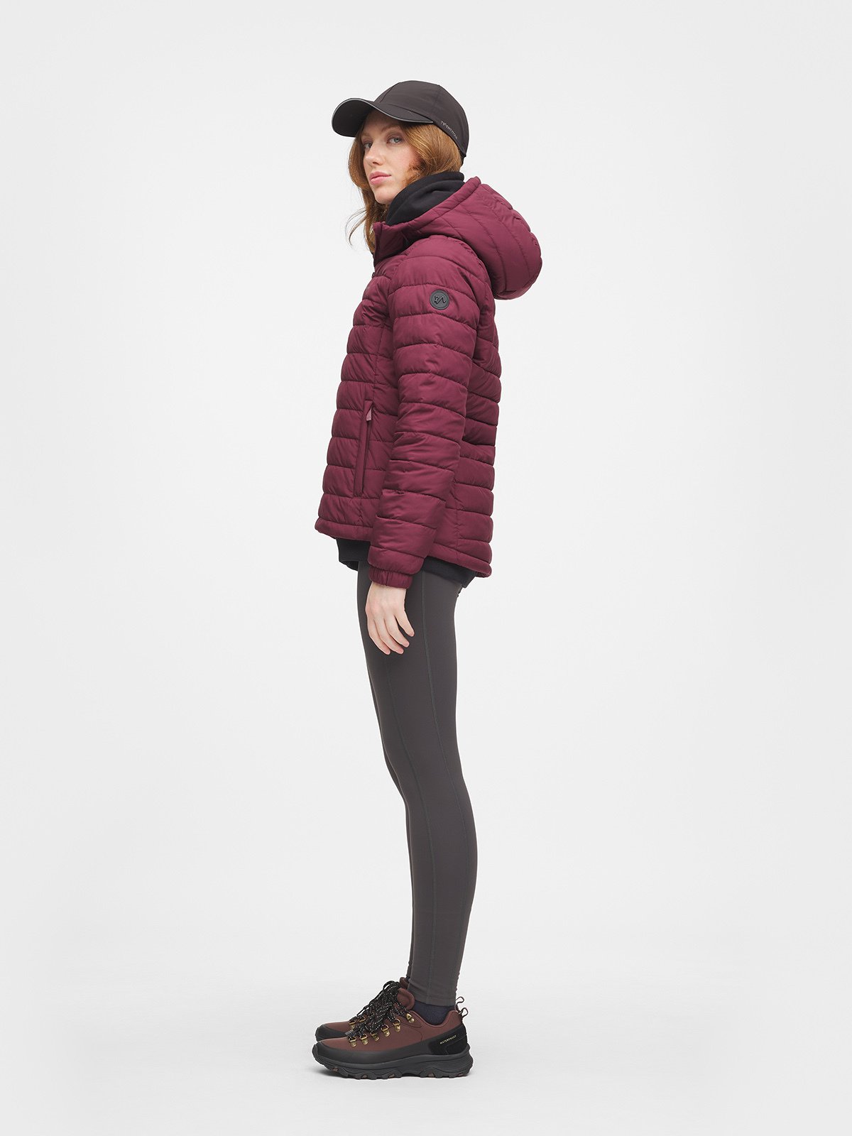 Twentyfour Mode CloMax Light Jkt D M Burgunder