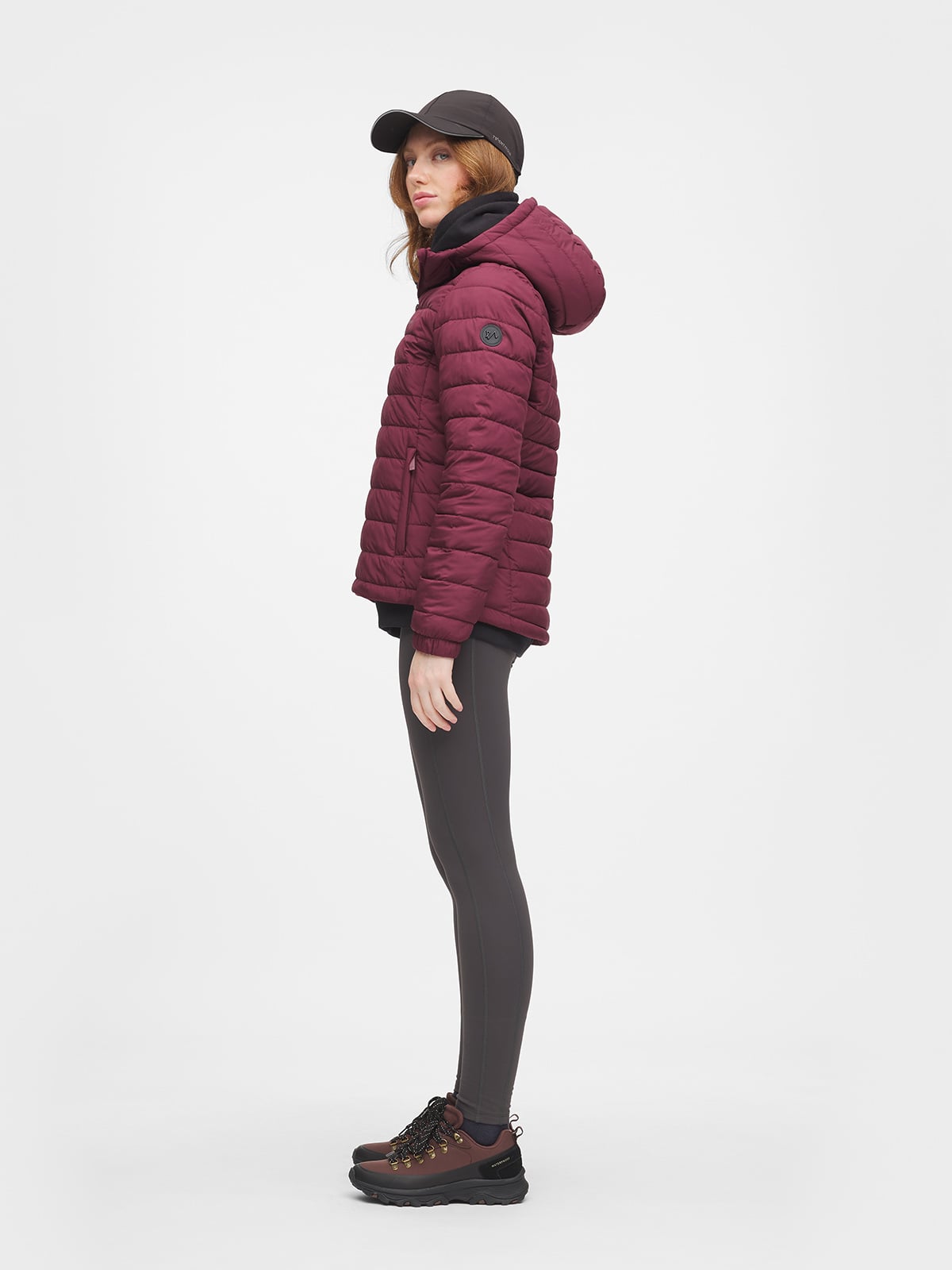 Twentyfour Mode CloMax Light Jkt D M Burgunder