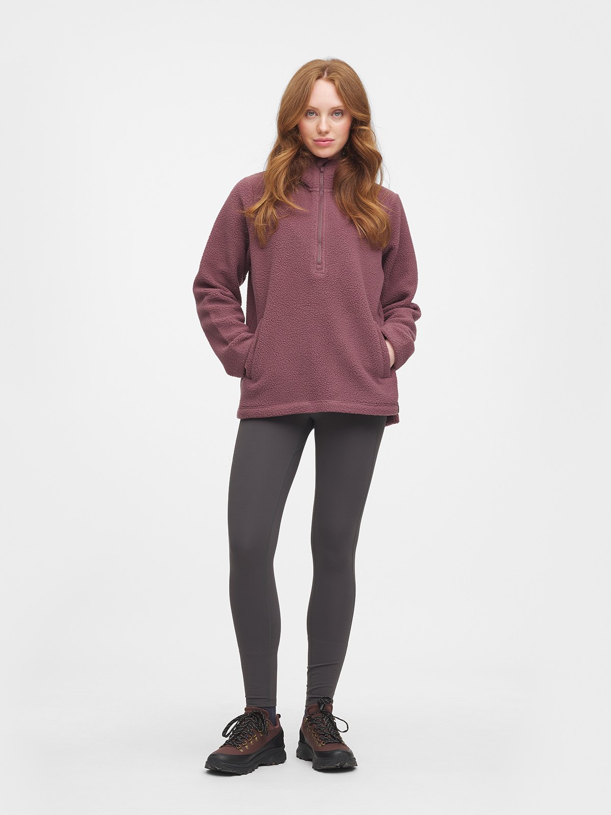 Twentyfour Mode Pile Hood HZ D Kakao