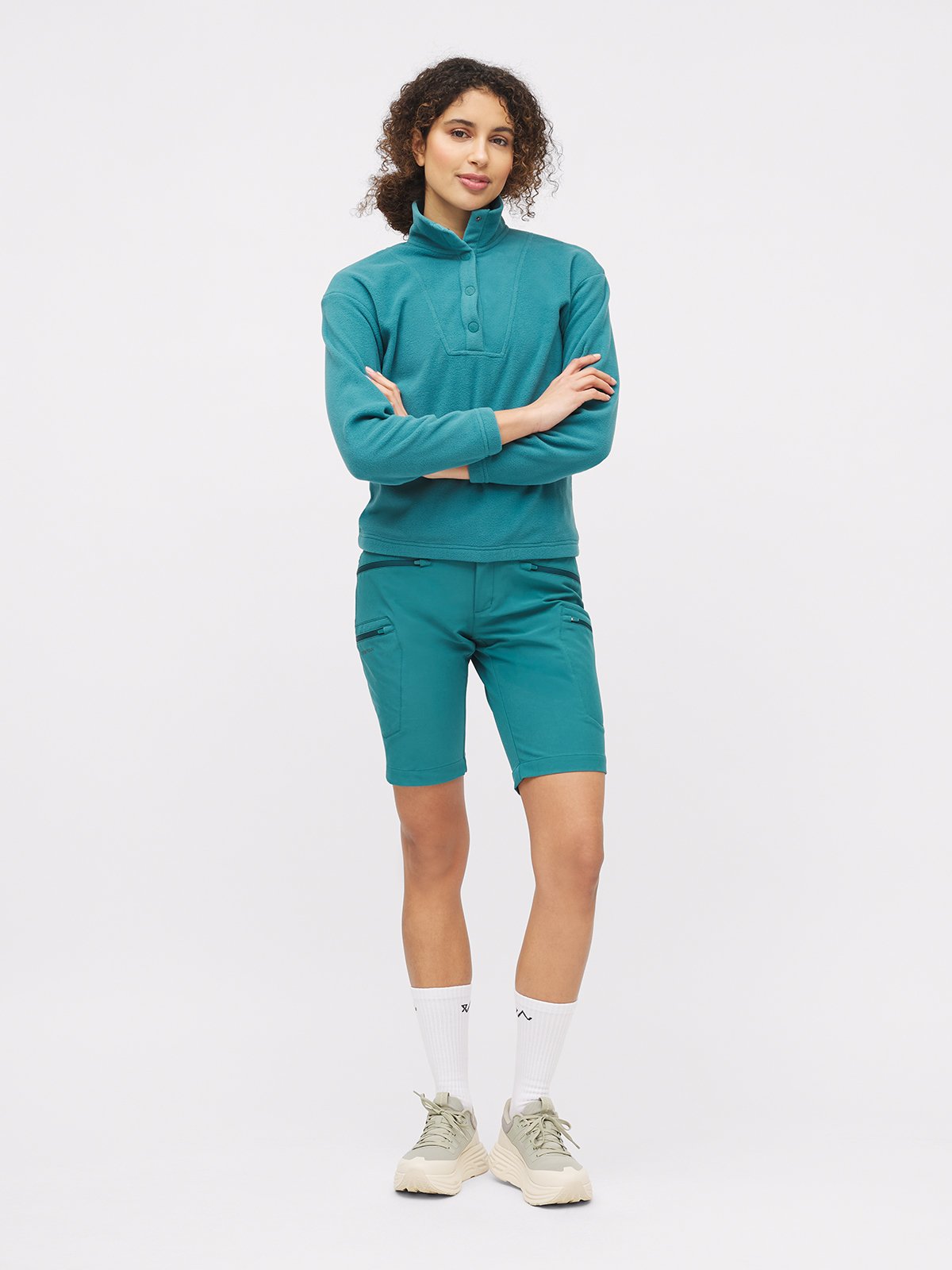 Twentyfour Venture Roam HZ Fleece D Blågrønn