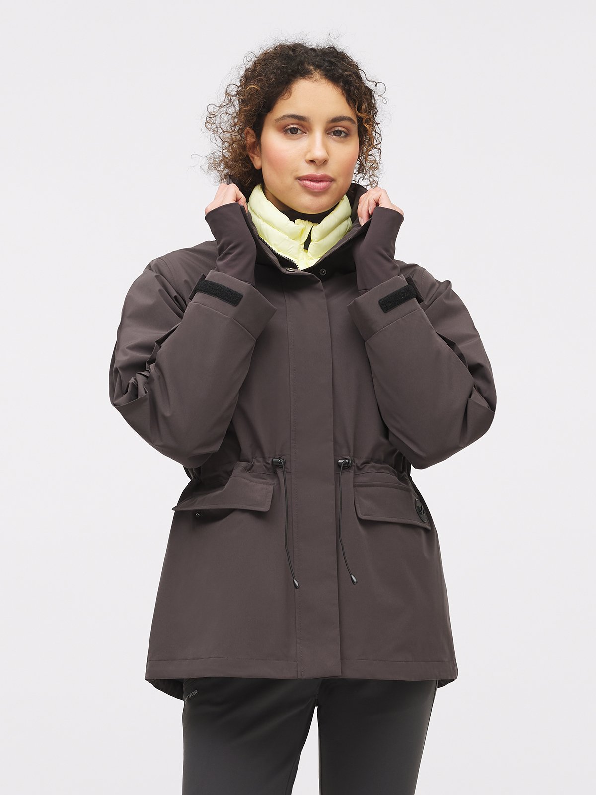 Twentyfour Nina Skalljakke D Skyggesort