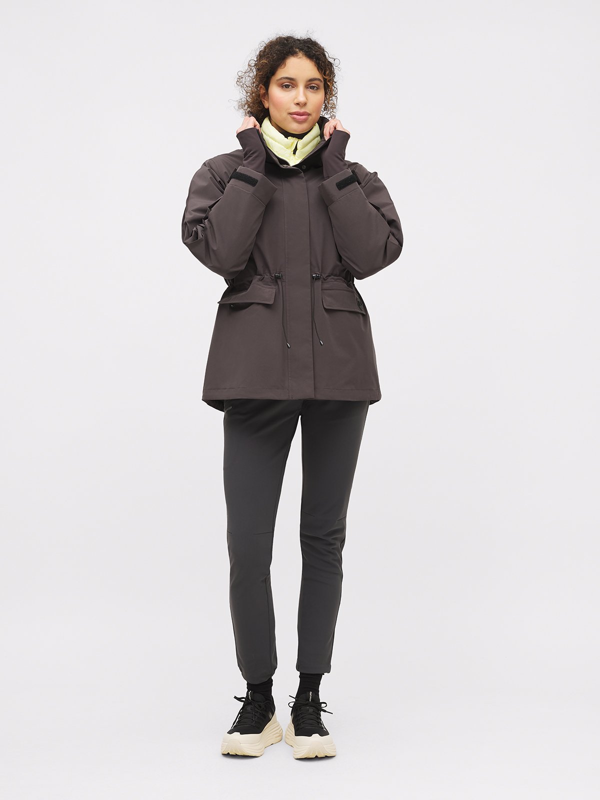 Twentyfour Nina Skalljakke D Skyggesort