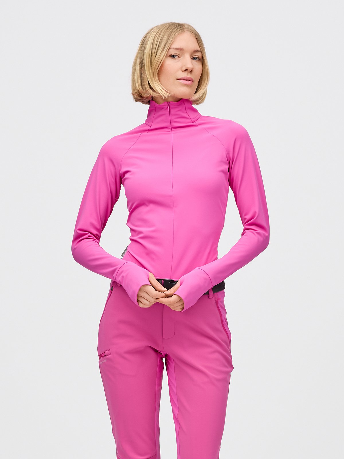 Twentyfour Nina Zip Fleece D Fuksia