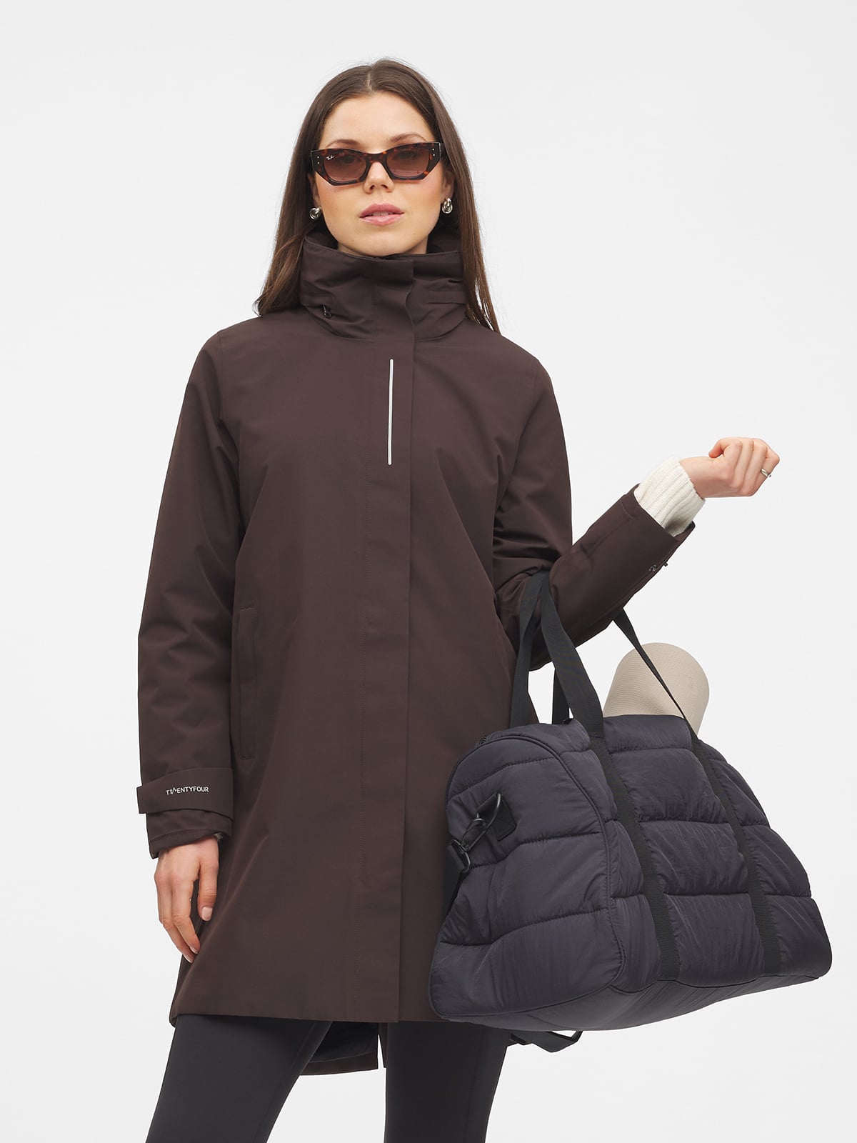 Twentyfour Mode Skallkåpe D Mørk Brun