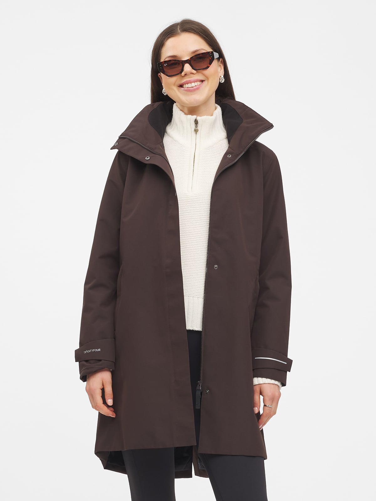 Twentyfour Mode Skallkåpe D Mørk Brun