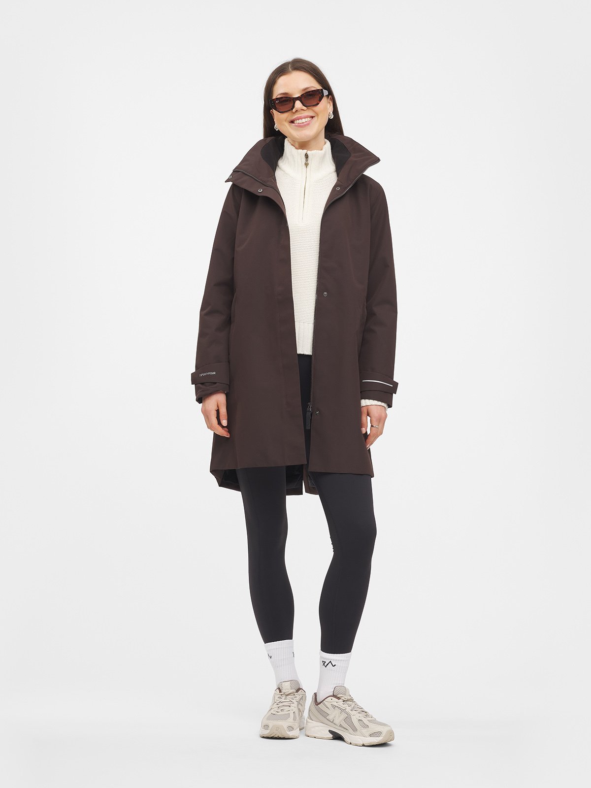Twentyfour Mode Skallkåpe D Mørk Brun