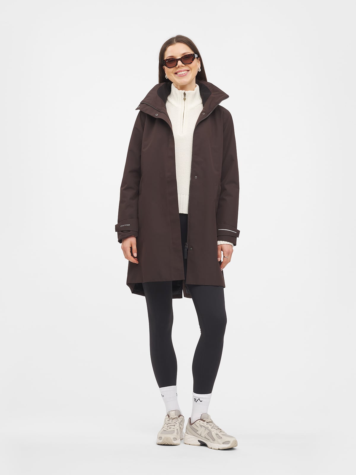 Twentyfour Mode Skallkåpe D Mørk Brun