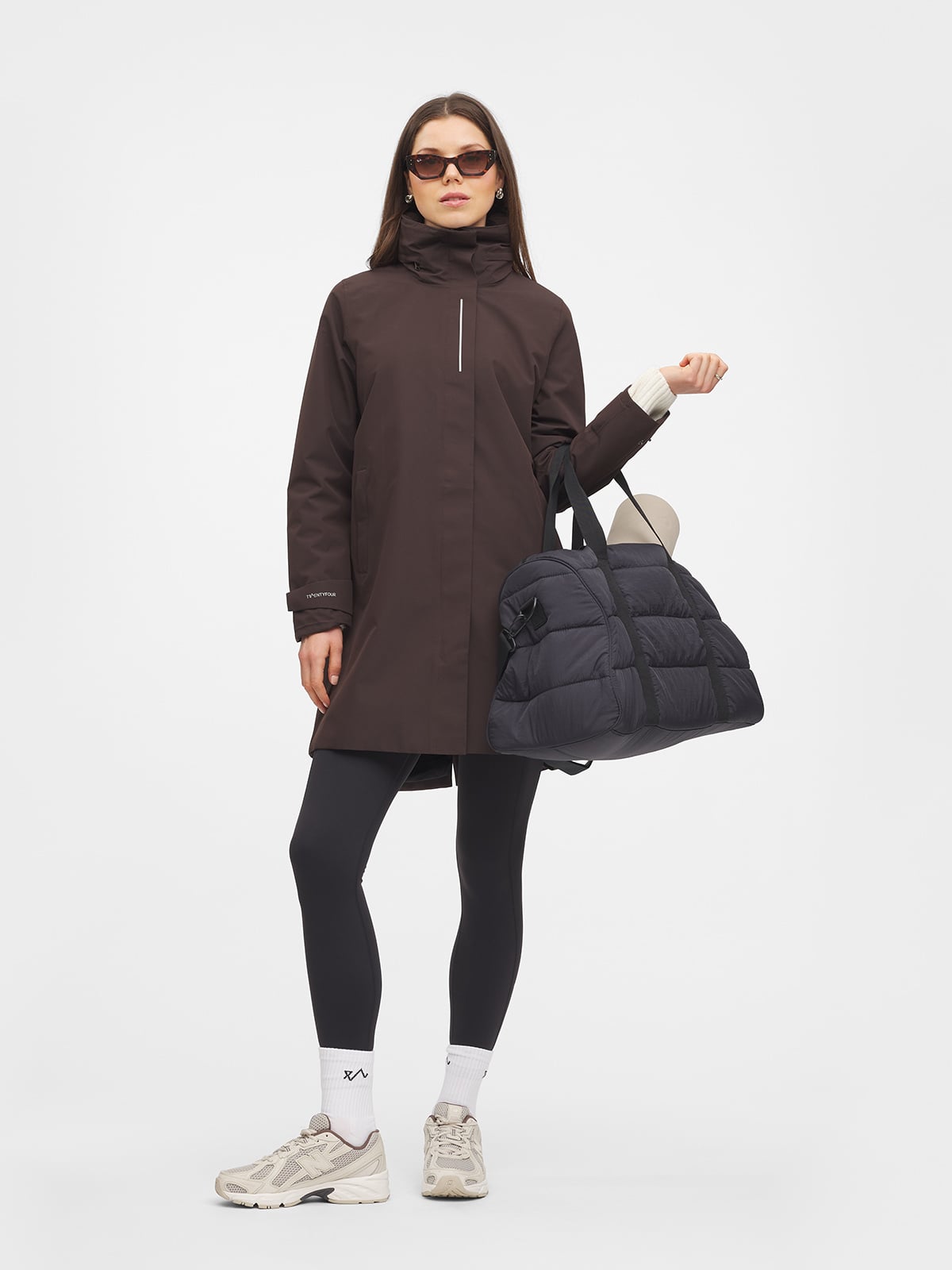 Twentyfour Mode Skallkåpe D Mørk Brun
