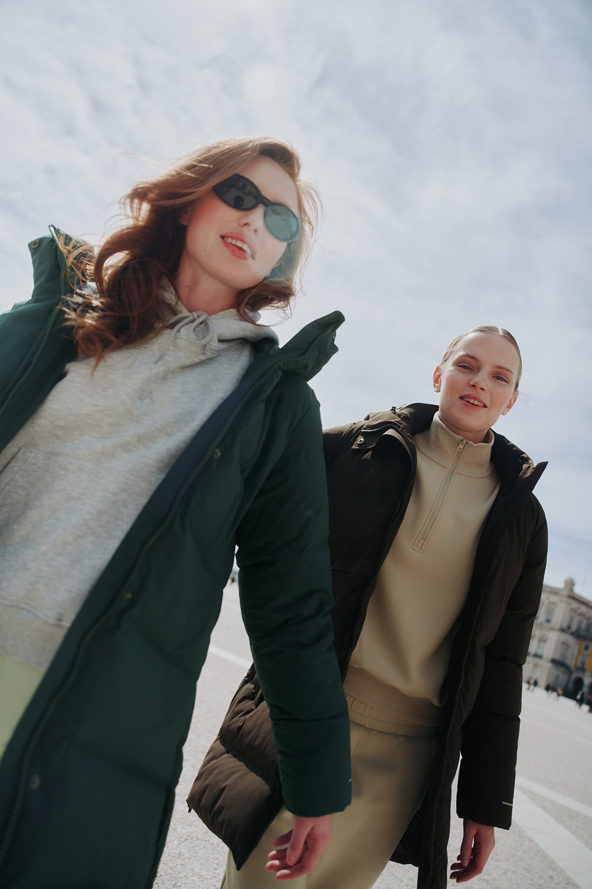 Twentyfour Mode Caya Dunparkas D Dyp Grønn