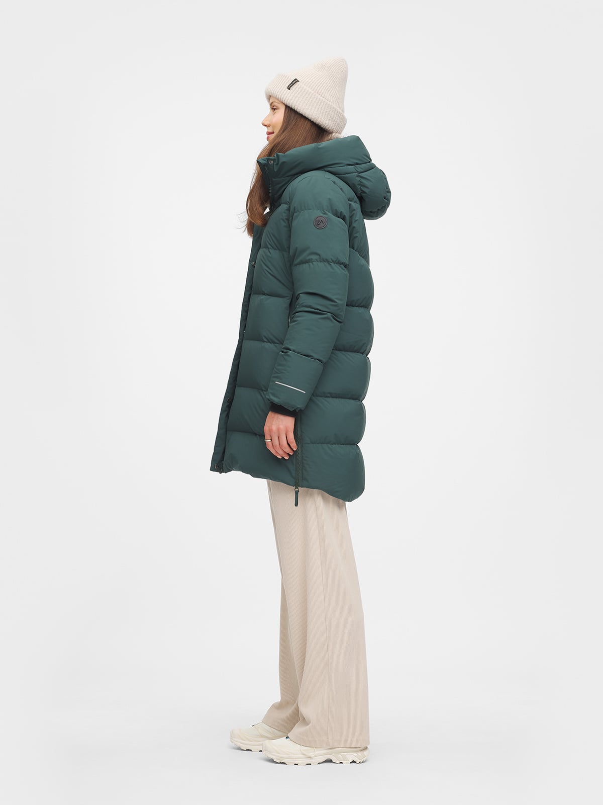 Twentyfour Mode Caya Dunparkas D Dyp Grønn