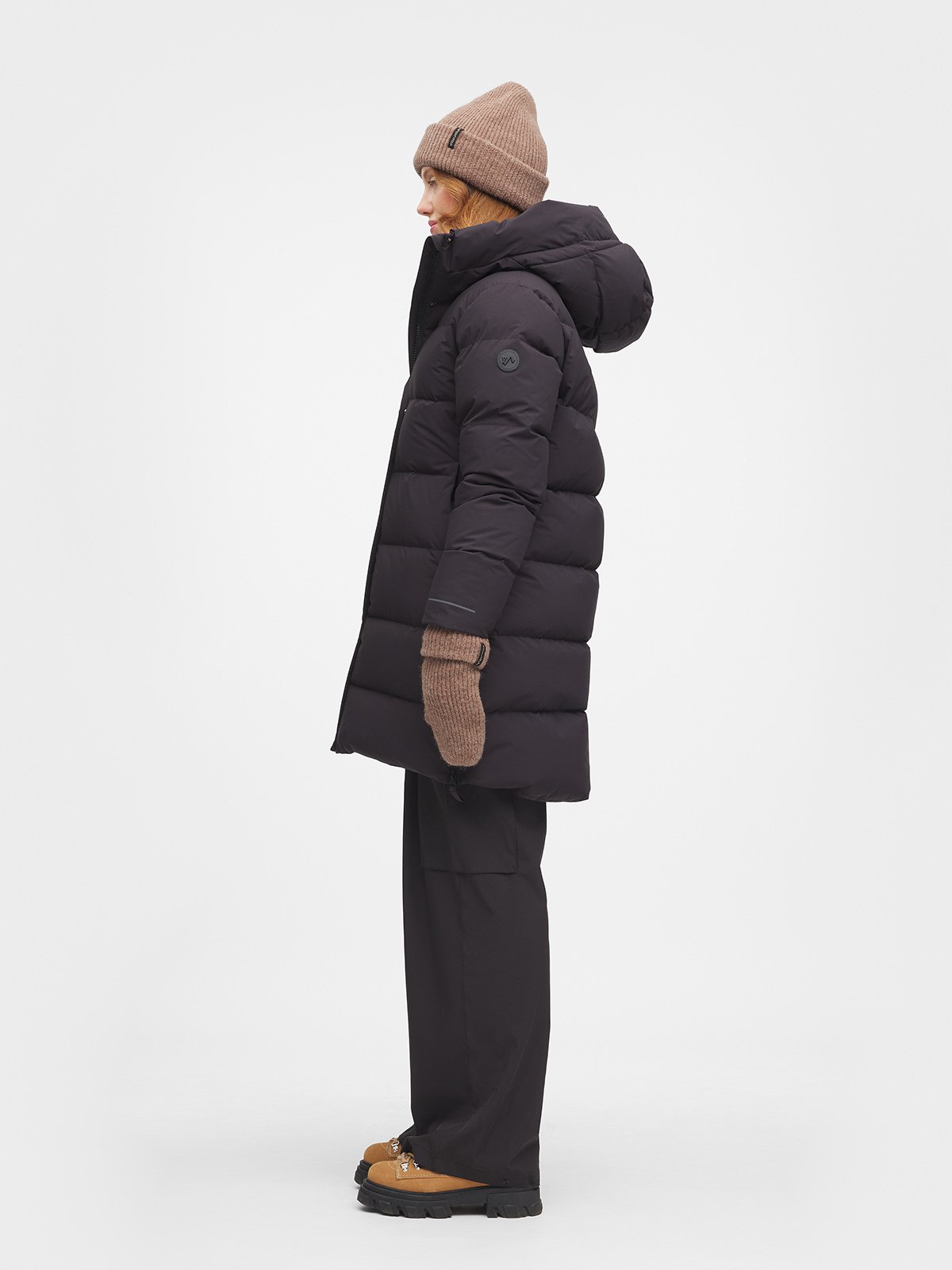 Twentyfour Mode Caya Dunparkas D Sort
