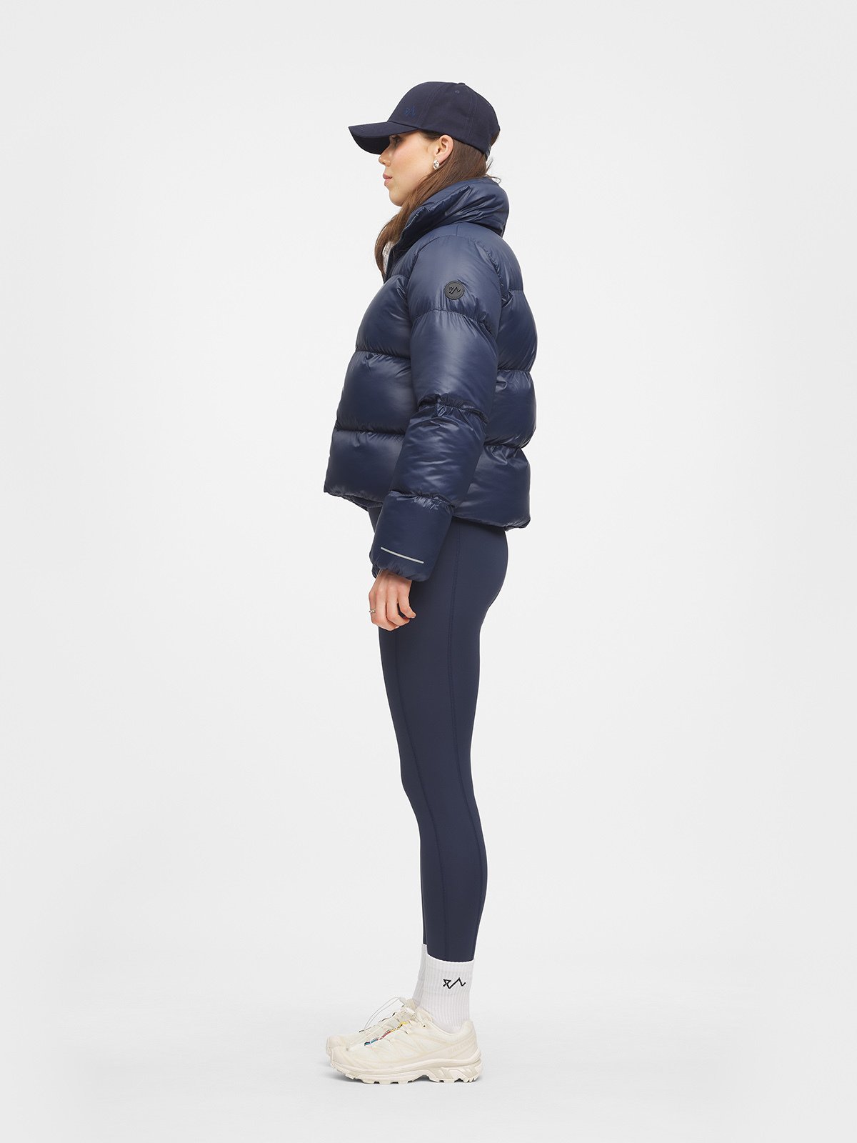 Twentyfour Mode Ava Puffy Jakke D Marine