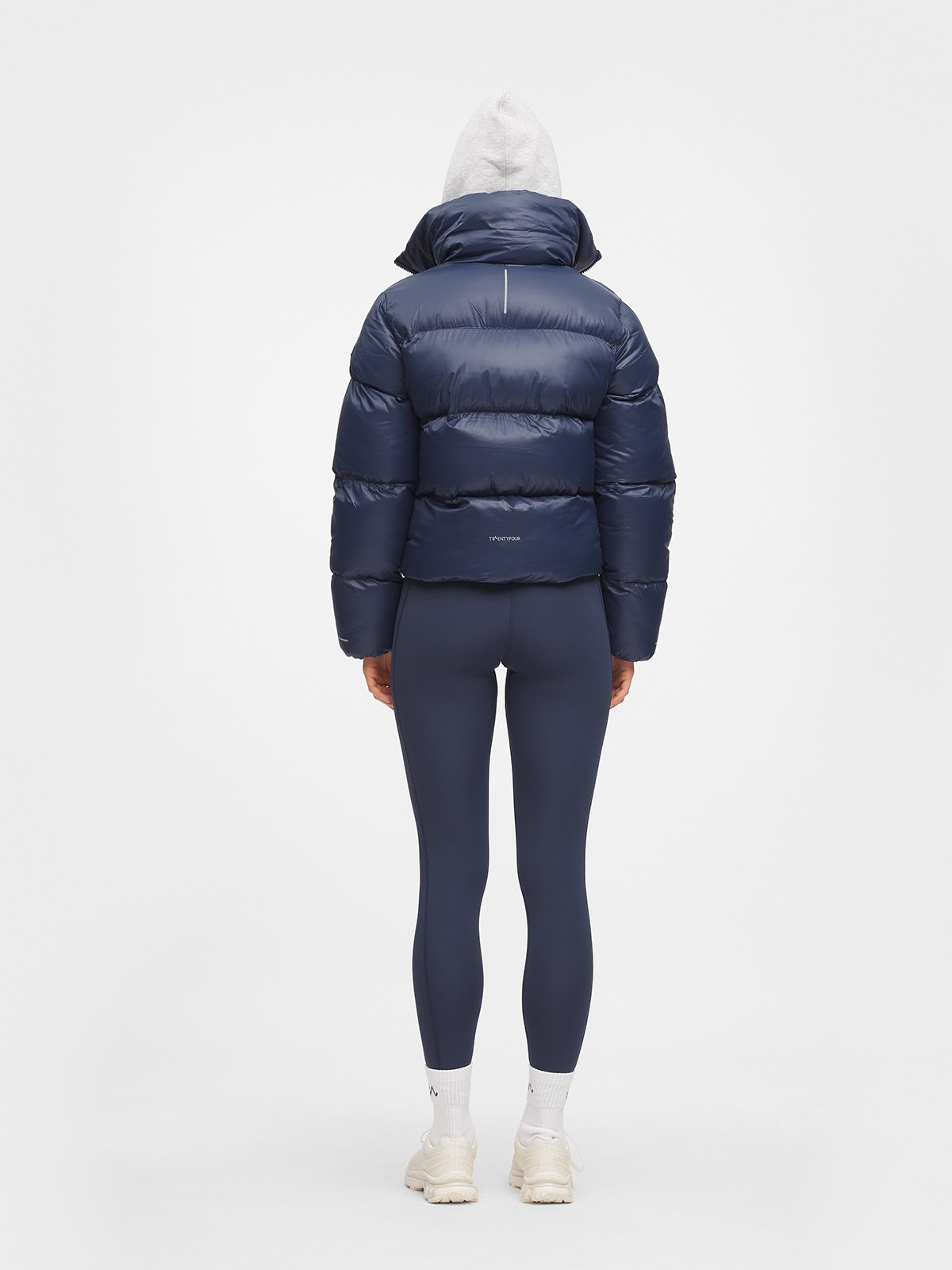 Twentyfour Mode Ava Puffy Jakke D Marine