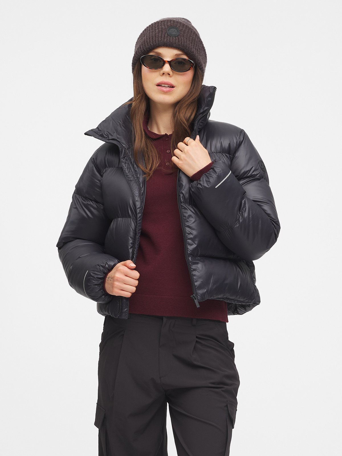 Twentyfour Mode Ava Puffy Jakke D Sort