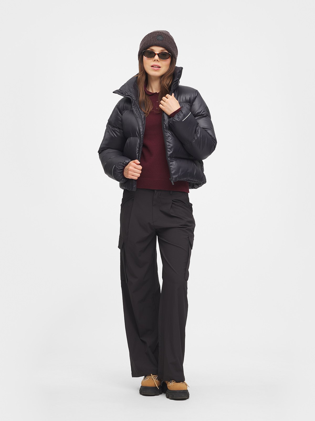 Twentyfour Mode Ava Puffy Jakke D Sort