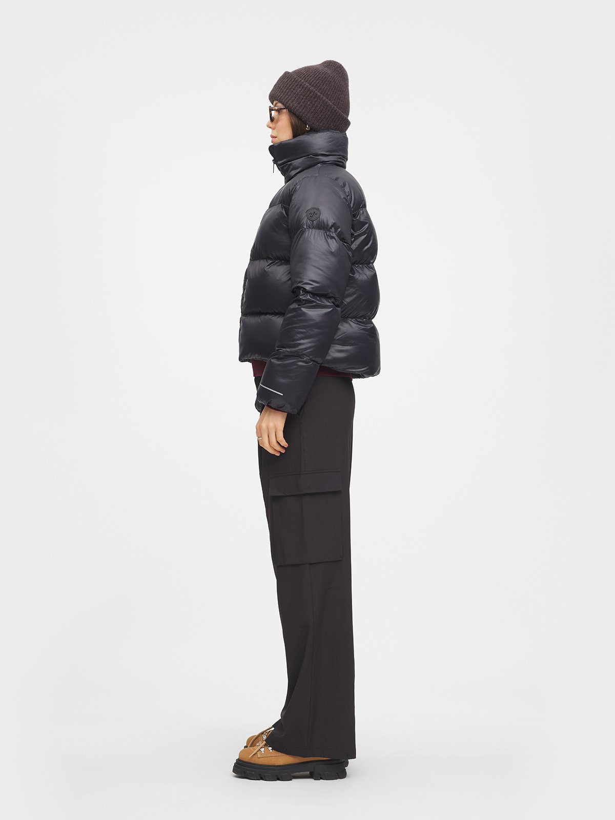 Twentyfour Mode Ava Puffy Jakke D Sort