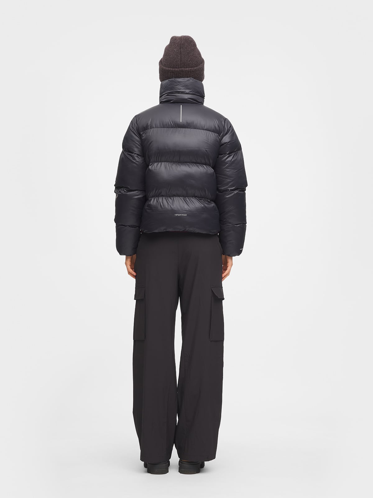 Twentyfour Mode Ava Puffy Jakke D Sort