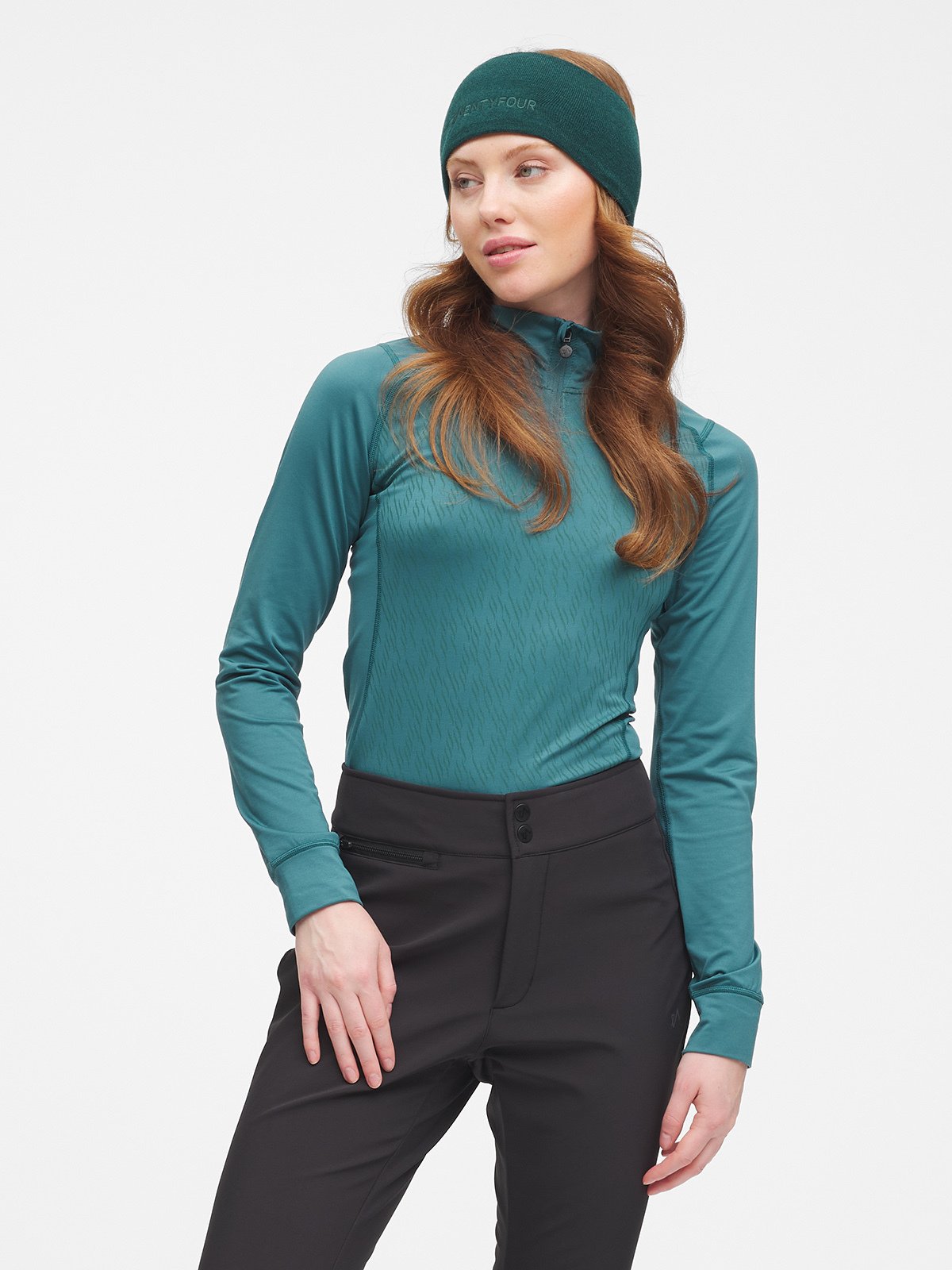 Twentyfour Aurora Baselayer HZ D M Blågrønn