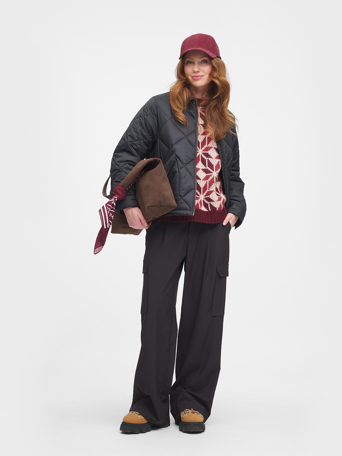 Twentyfour Mode Nora Quilted Jakke D Sort