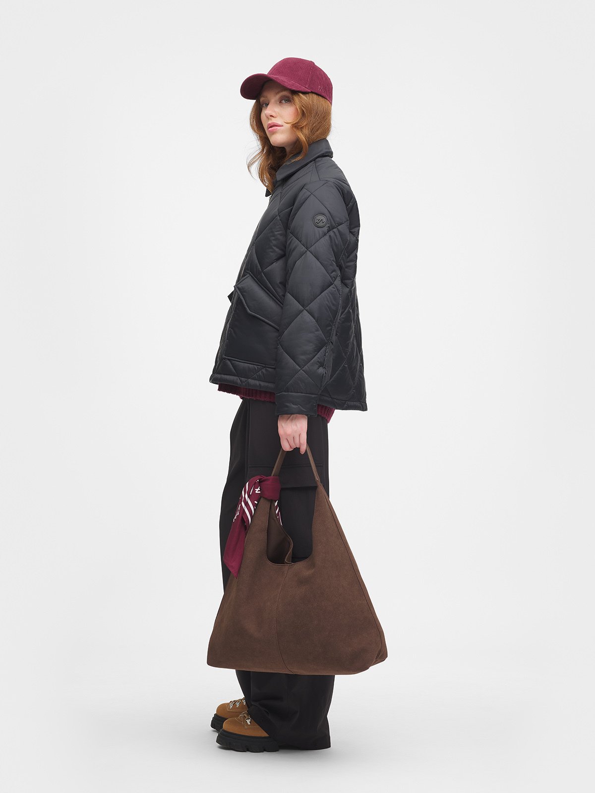 Twentyfour Mode Nora Quilted Jakke D Sort