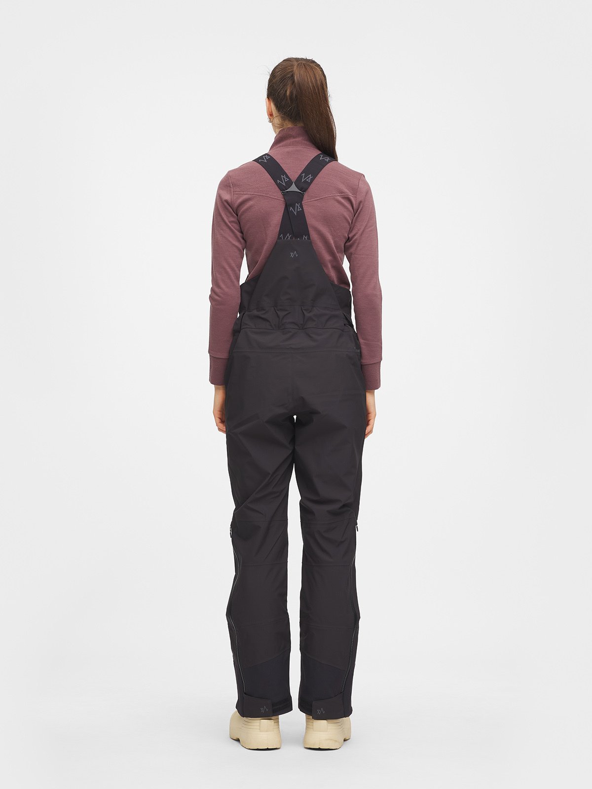 Twentyfour Aurora 3L Bib Skallbukse D Sort