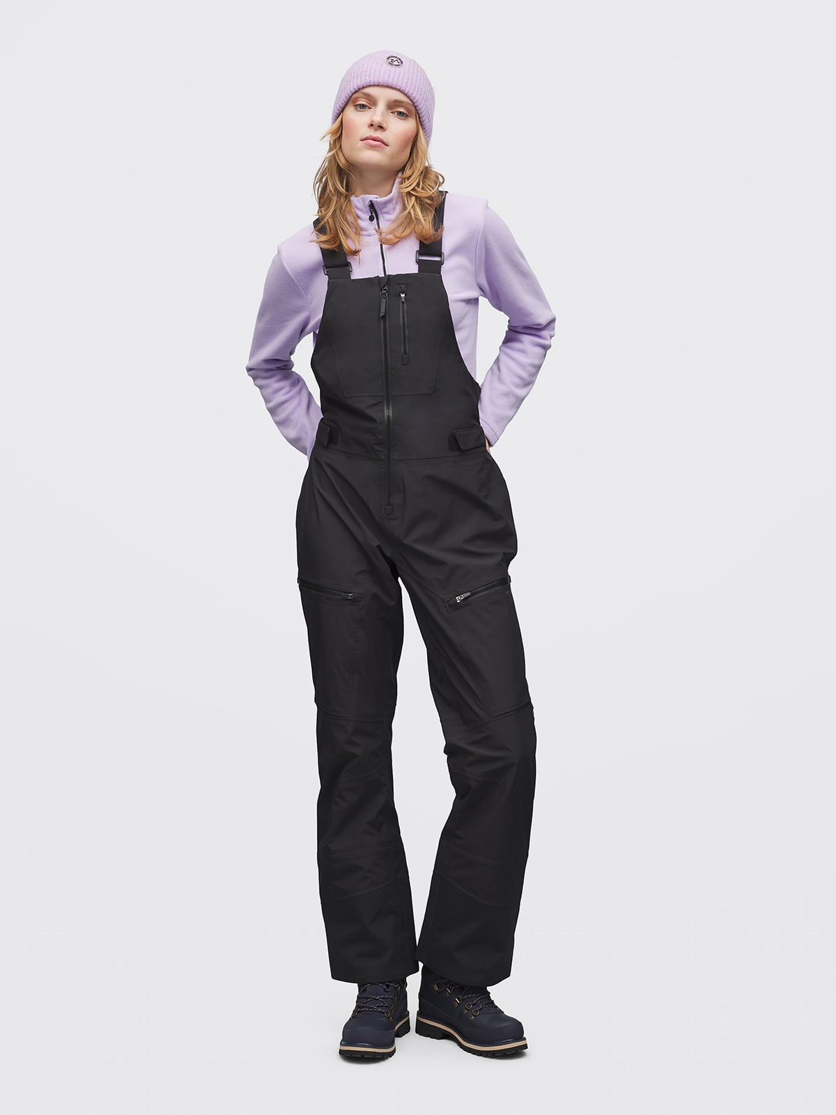 Twentyfour Aurora 3L Bib Skallbukse D Sort