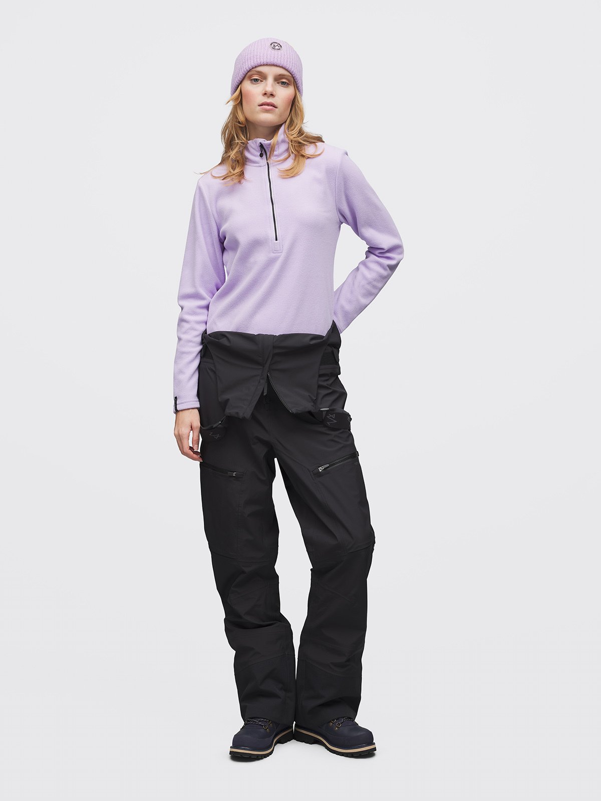 Twentyfour Aurora 3L Bib Skallbukse D Sort