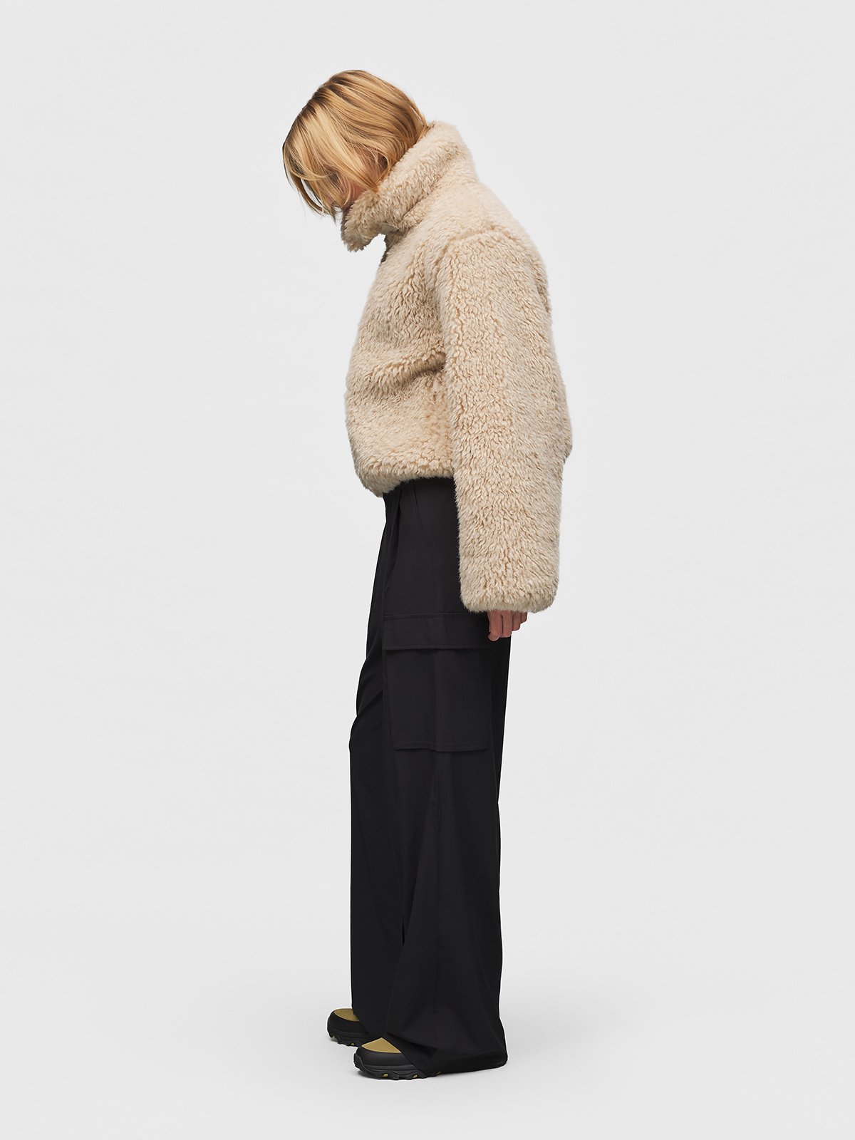 Twentyfour Mode Teddy Jakke D Sand