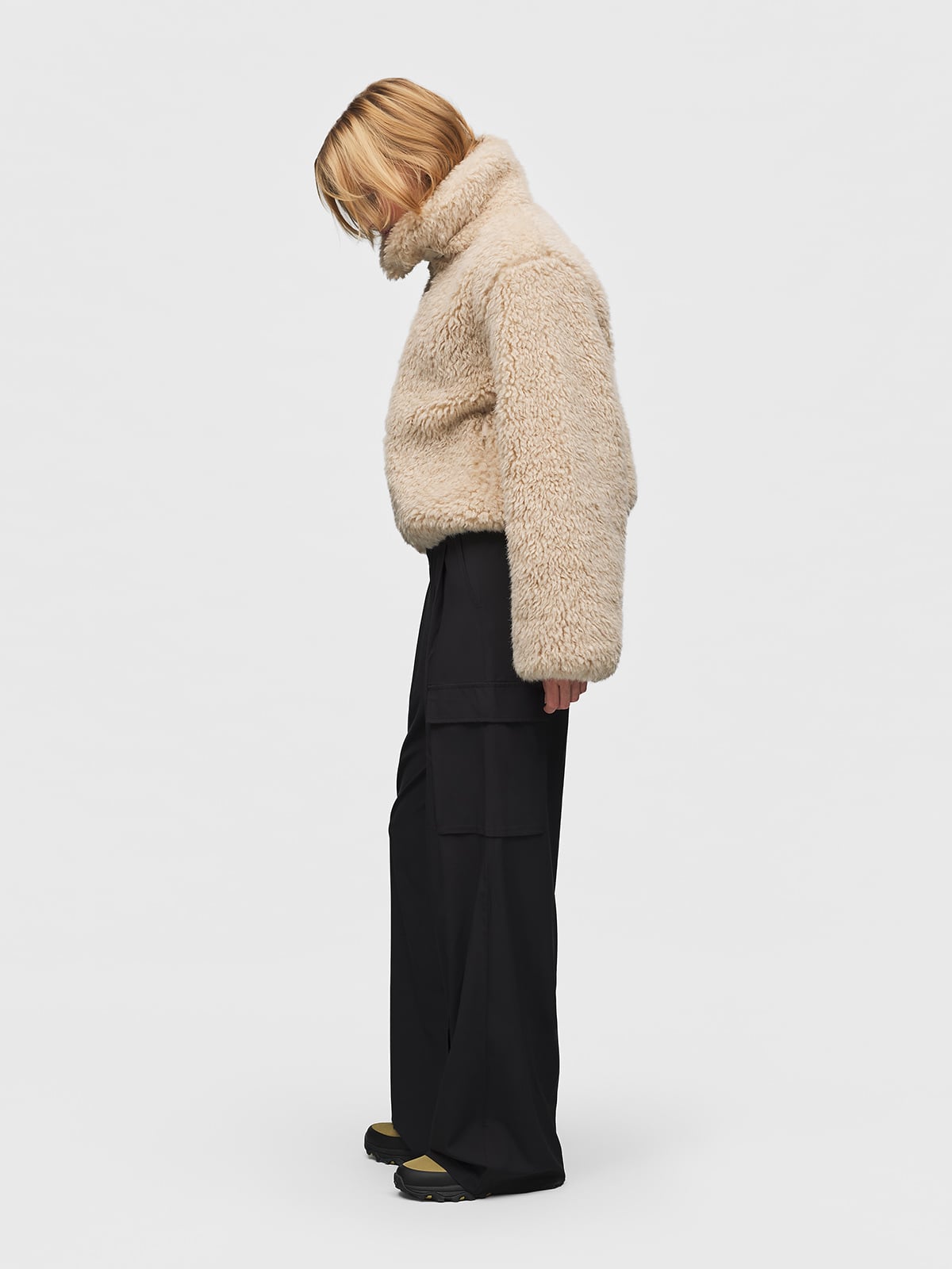 Twentyfour Mode Teddy Jakke D Sand