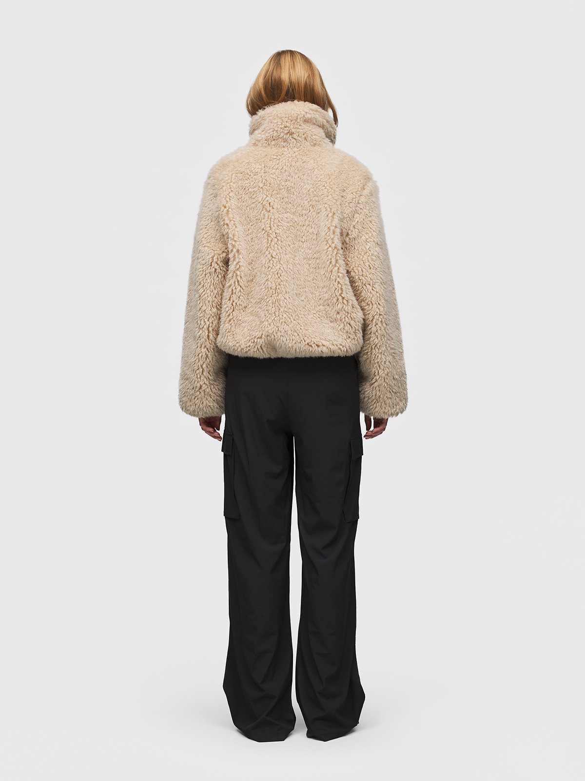 Twentyfour Mode Teddy Jakke D Sand