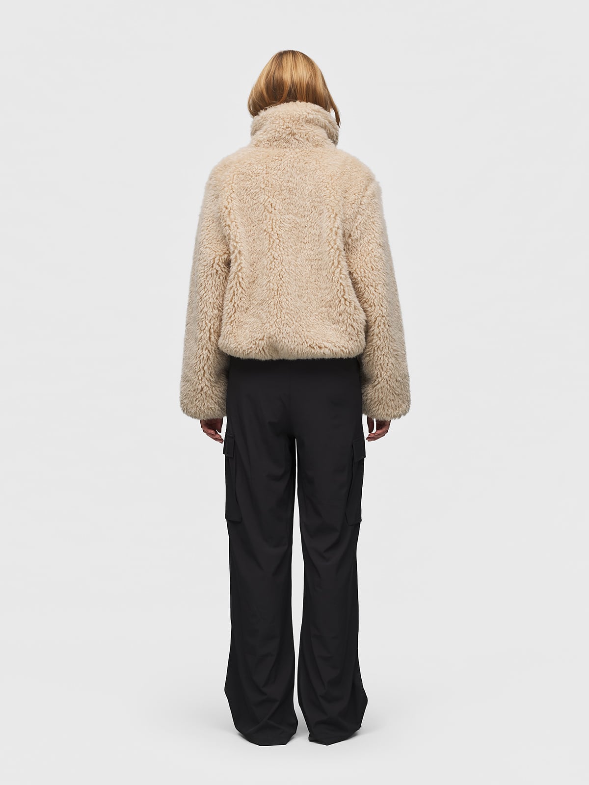 Twentyfour Mode Teddy Jakke D Sand