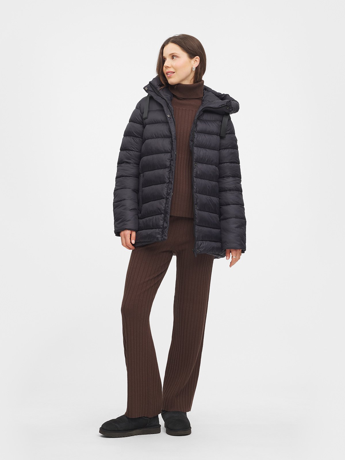 Twentyfour Mode Jane Clomax Jakke D Sort