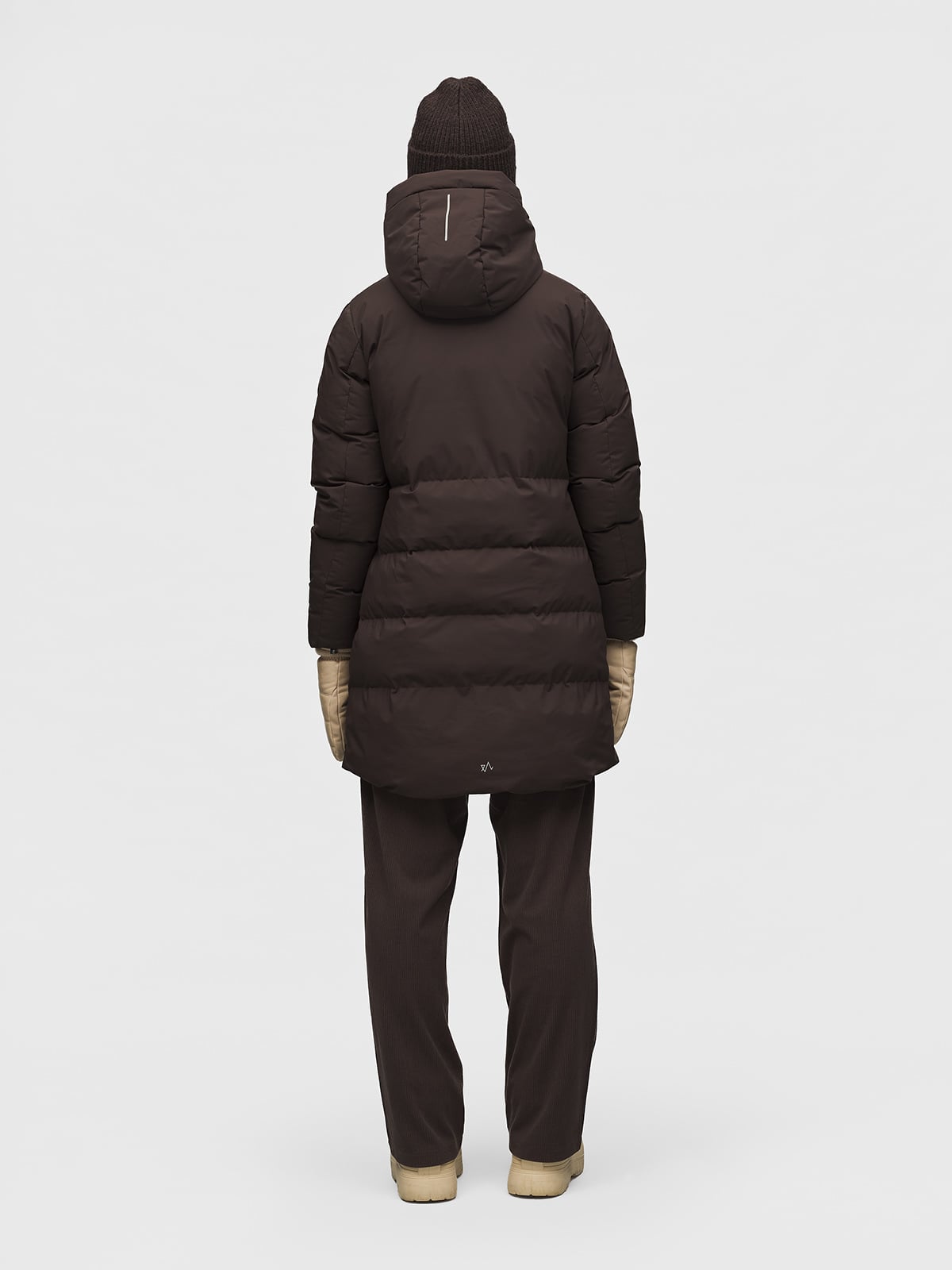 Twentyfour Mode Naia Down Parka D Mørk Brun