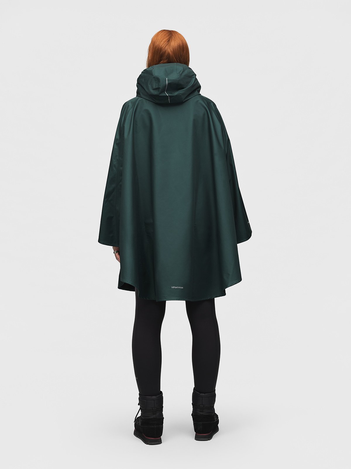Twentyfour Mode Maya 3L Poncho D Dyp Grønn
