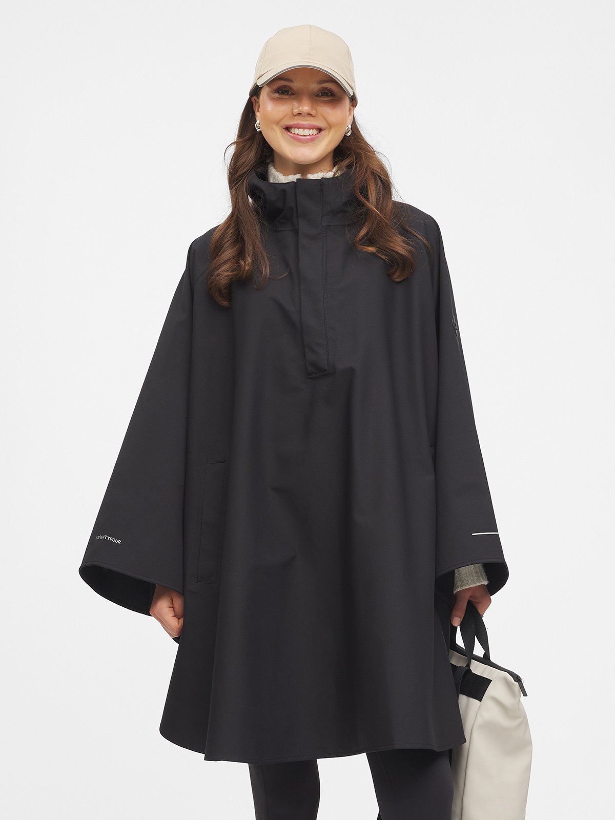 Twentyfour Mode Maya 3L Poncho D Sort