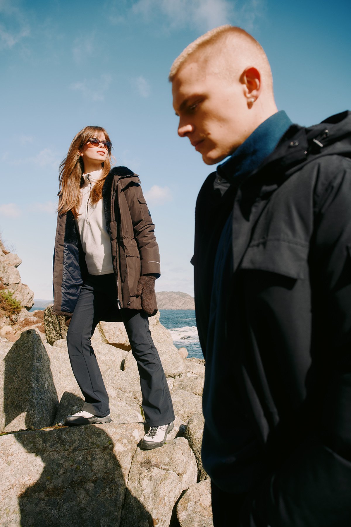 Twentyfour Aurora Anja Parka D Mørk Brun