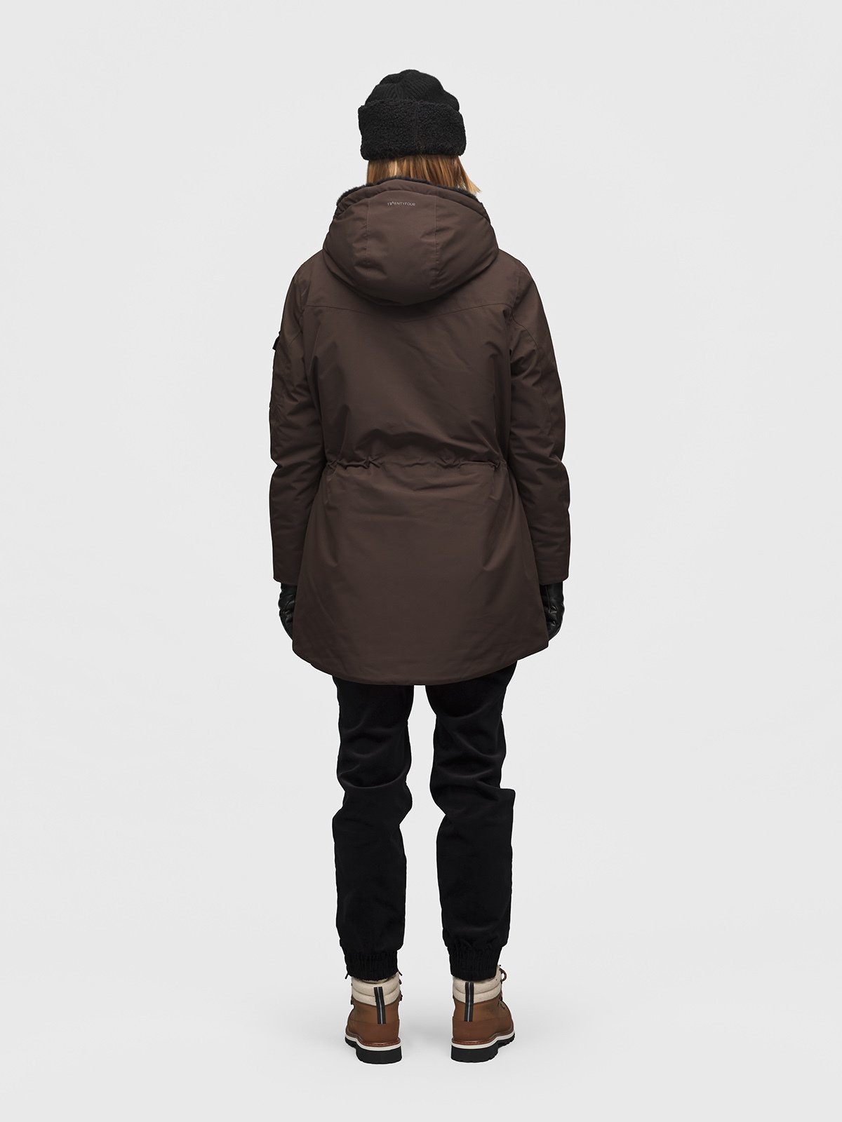 Twentyfour Aurora Anja Parka D Mørk Brun