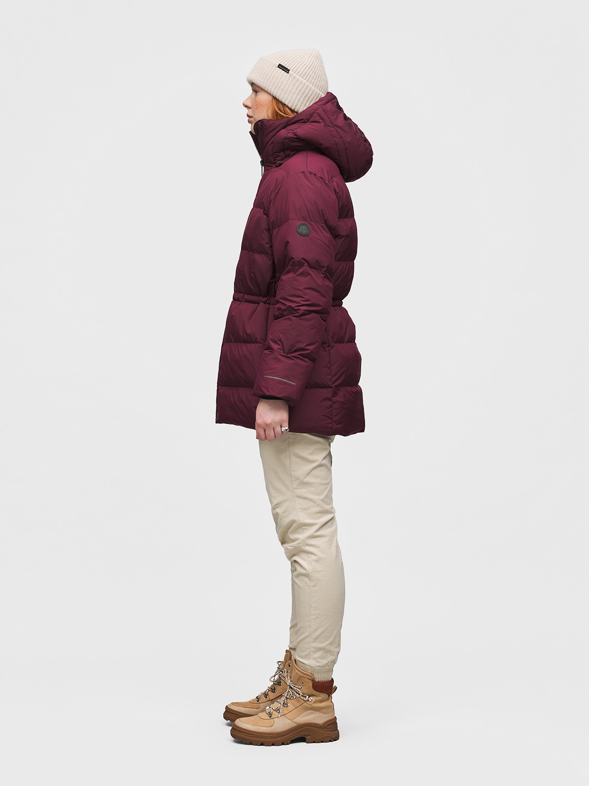 Twentyfour Aurora RS Clomax jakke D M Burgunder