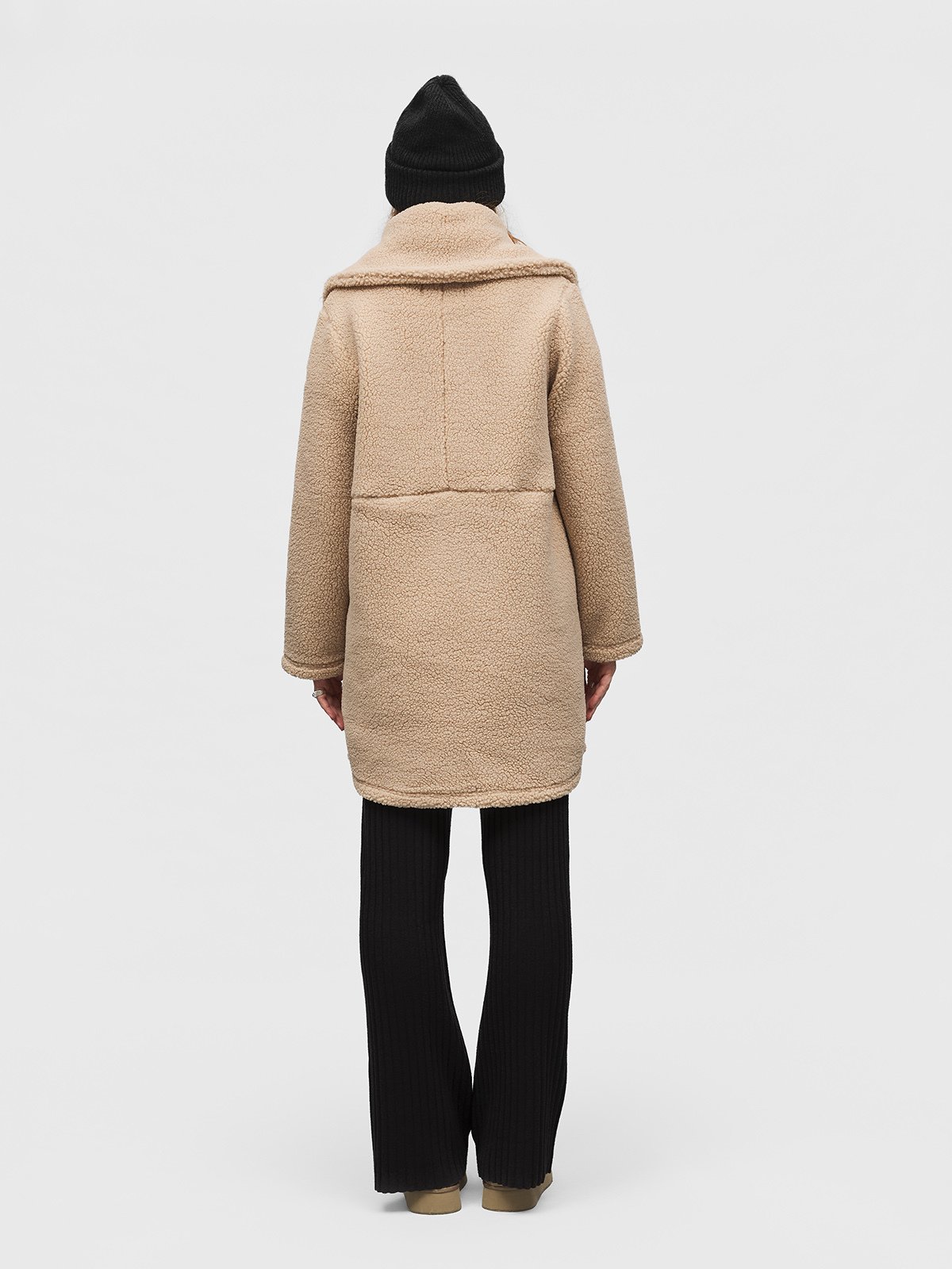 Twentyfour Mode Teddy Kåpe D Sand