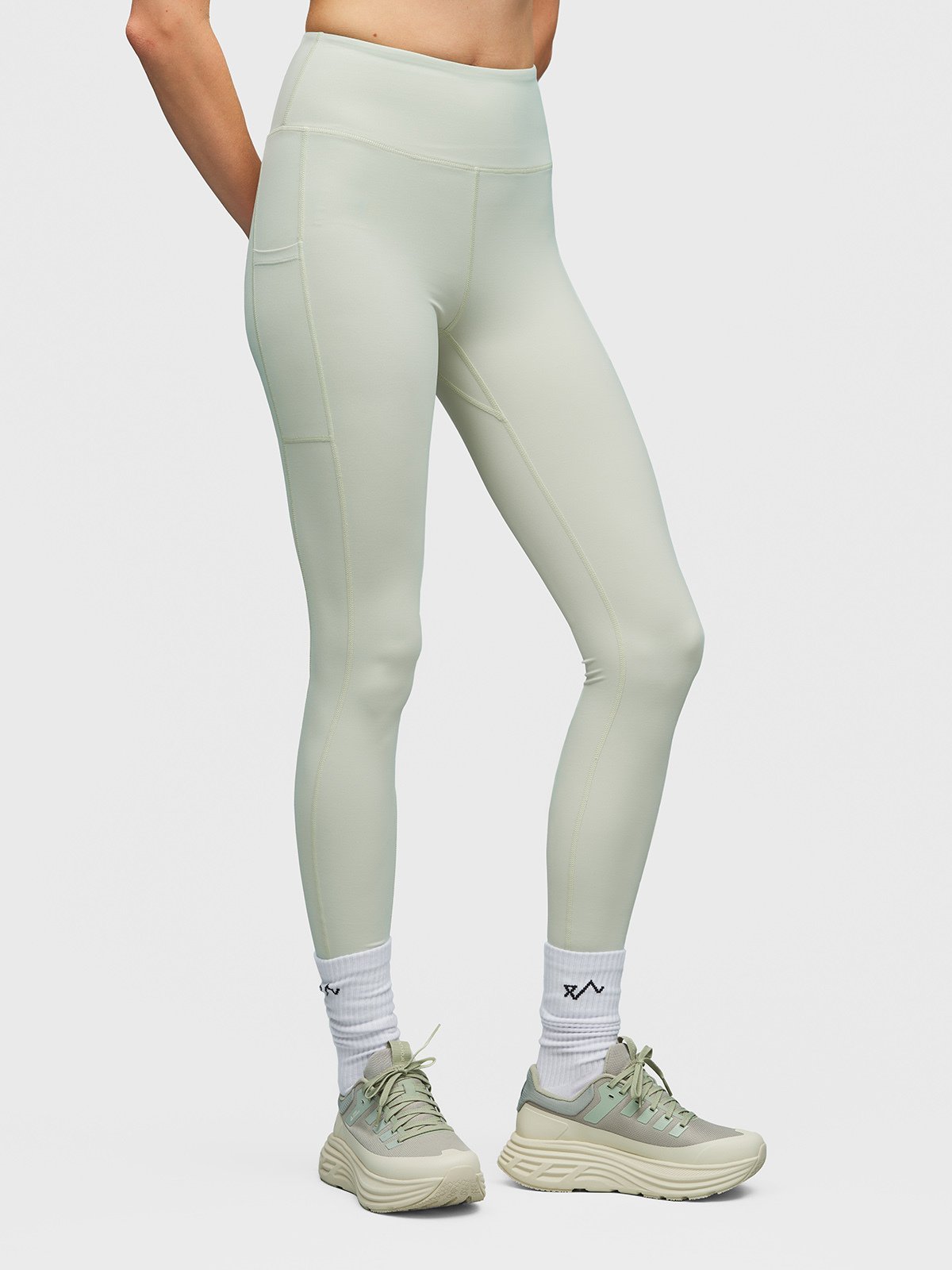 Twentyfour Flow Active Tights D Støvet Mint